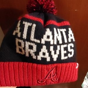 Atlanta Braves beanie cap